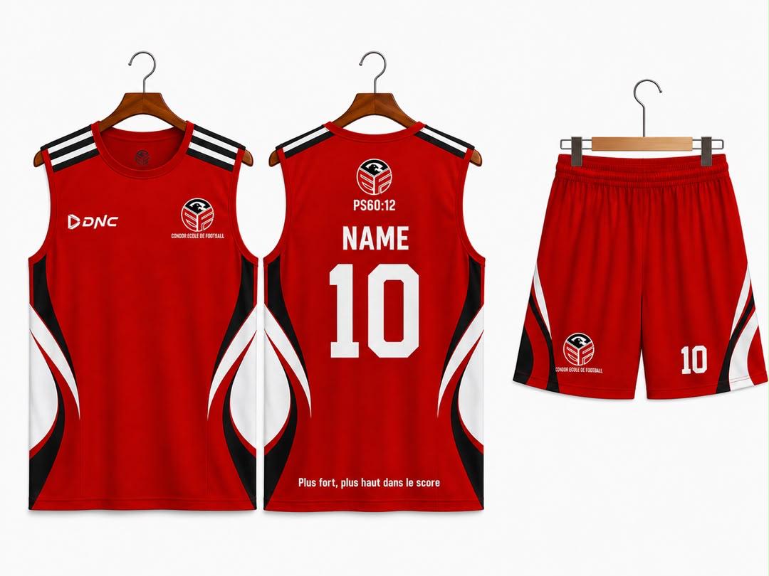 Kit Entraînement Pro Rouge #10