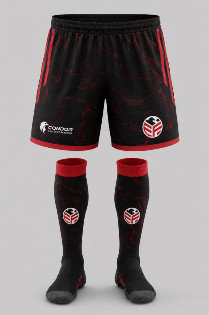 Short & Chaussettes Match Pro - Marbré